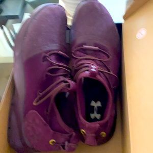 Purple Under Armour Tennis